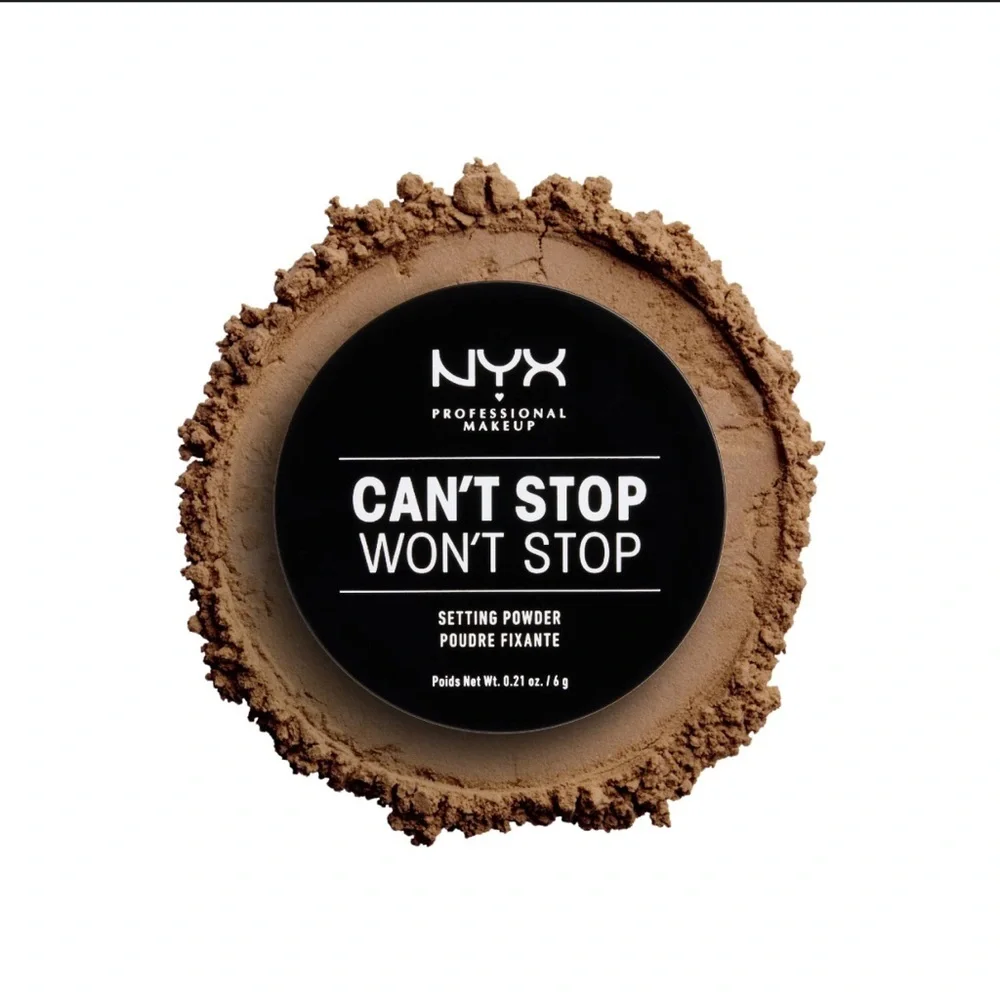 MEDIUM-DEEP | NYX Can't Stop‎ Won't Stop Setting Powder | SEALED NWT